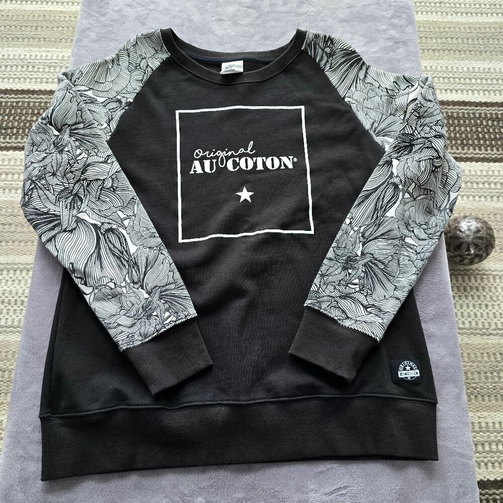 au COTON sweater large